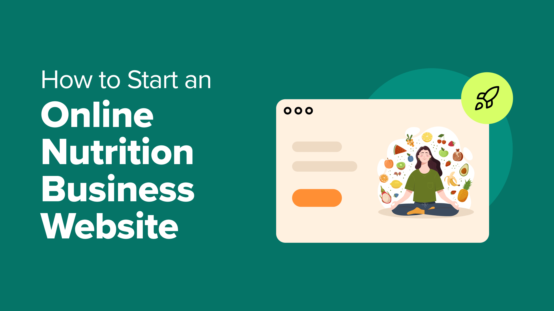 A Comprehensive Guide to Launching Your Nutrition Business Website